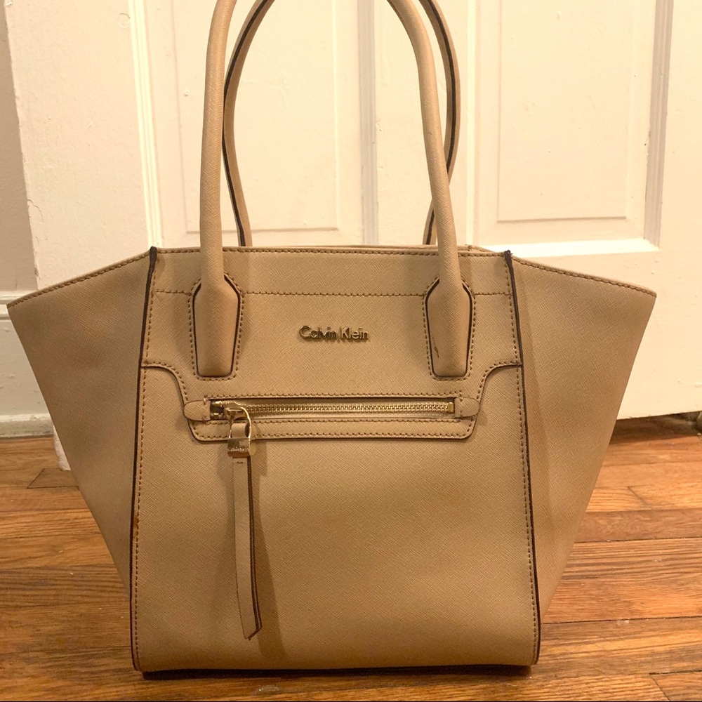 Calvin Klein Tan Purse